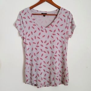 Robot Print Graphic Tee L